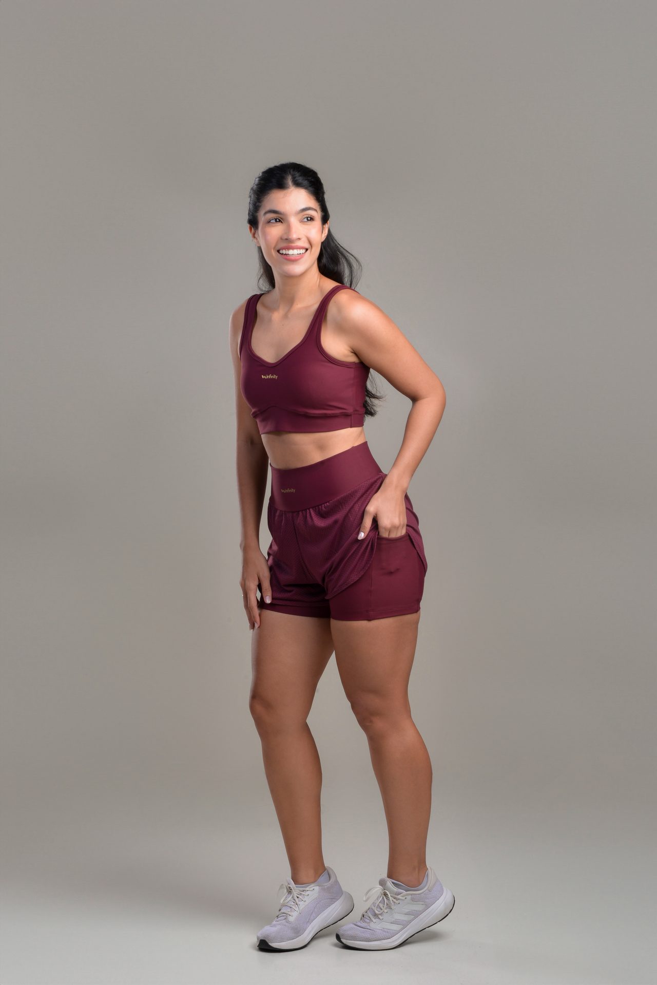 Conjunto Top Amora + Short Skin Fit Duplo