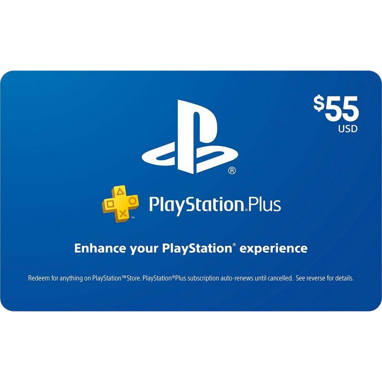 55 USD PlayStation Store Cash