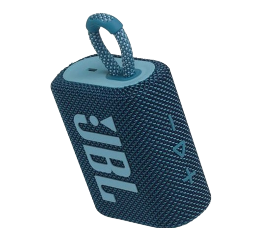 JBL Go 3 Portable Bluetooth Wireless Waterproof Speaker Blue