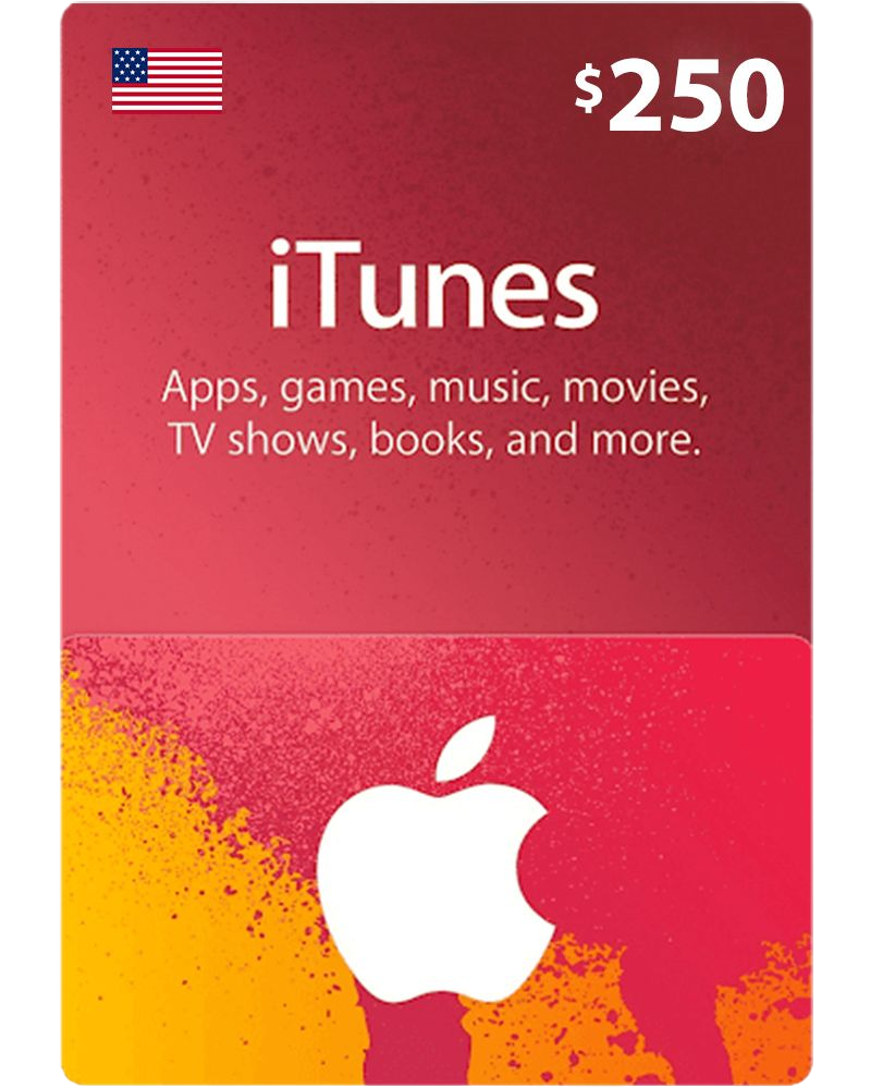 250$ iTunes Gift Card US