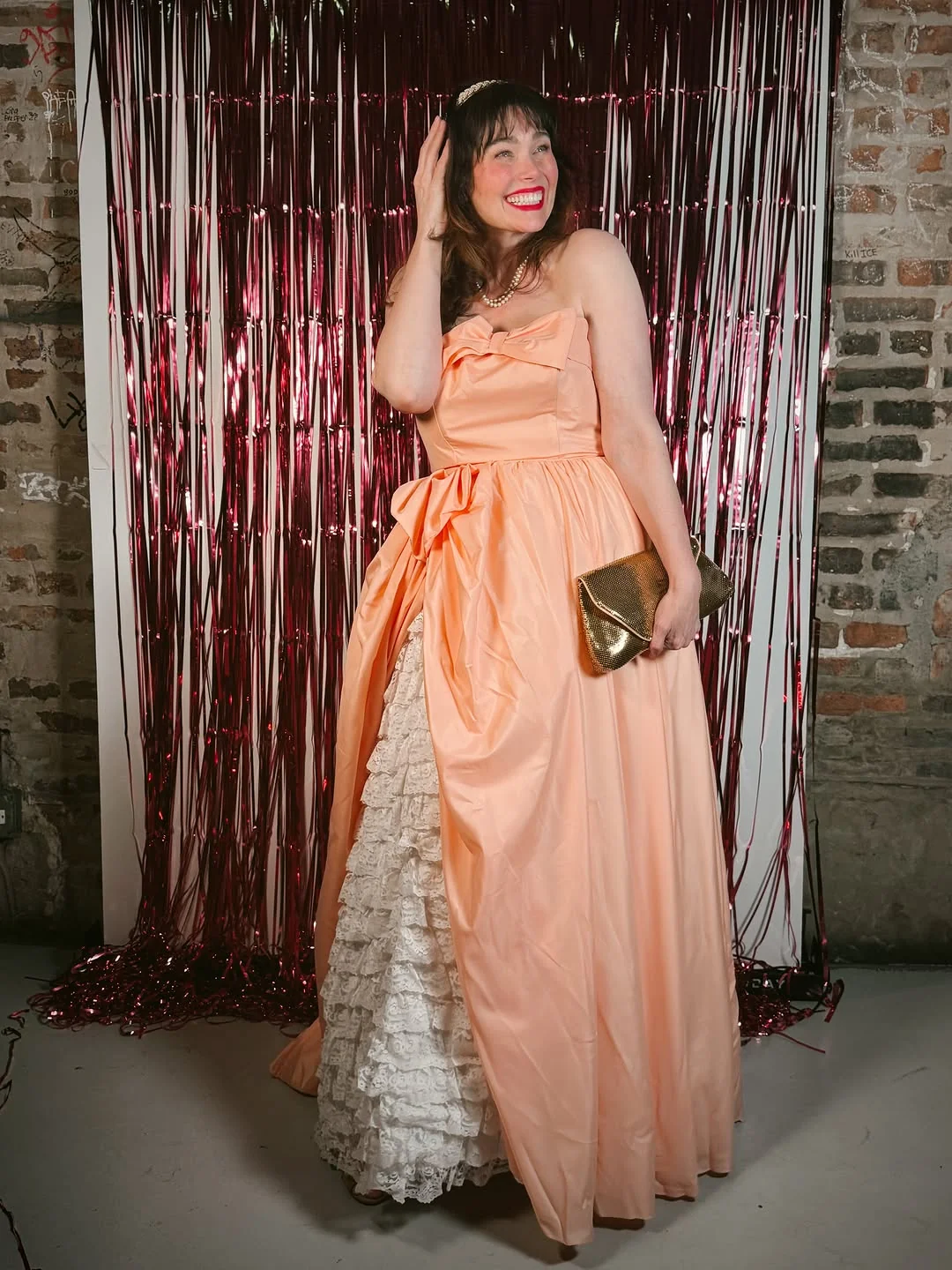 stylepluscurves Instagram post about Vintage Prom benefit