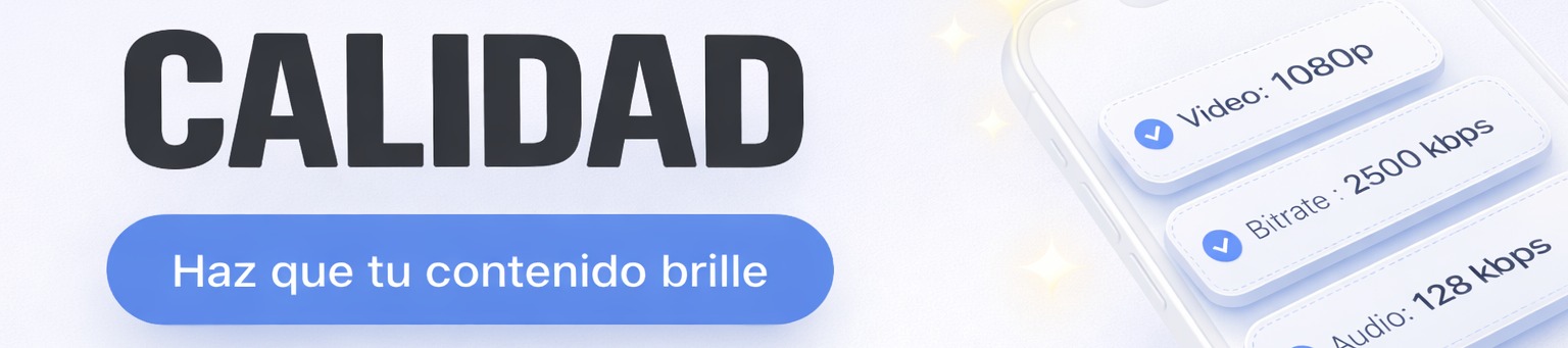 Requisitos mínimos de video para Creatorplace