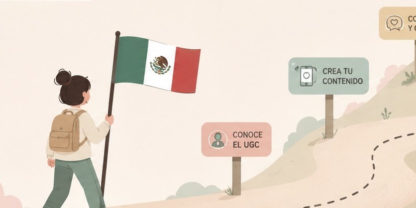 Guía 2026 para ser creador UGC en México: Roadmap de 30 dias