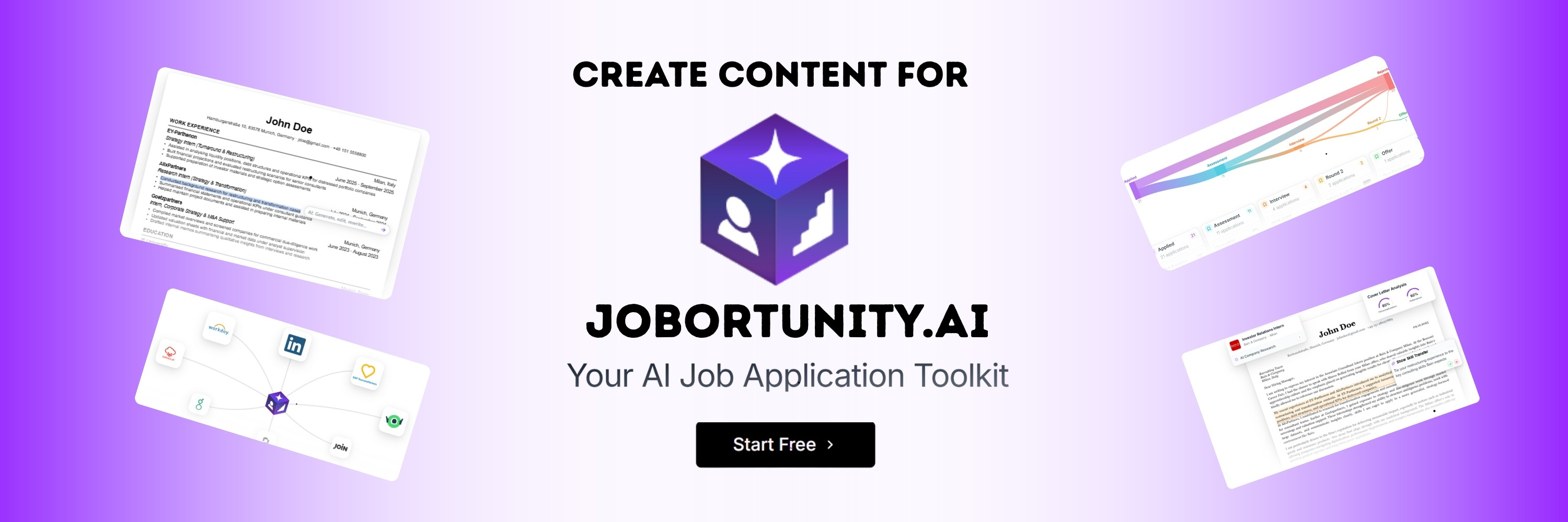 Create Content | Include the Banner