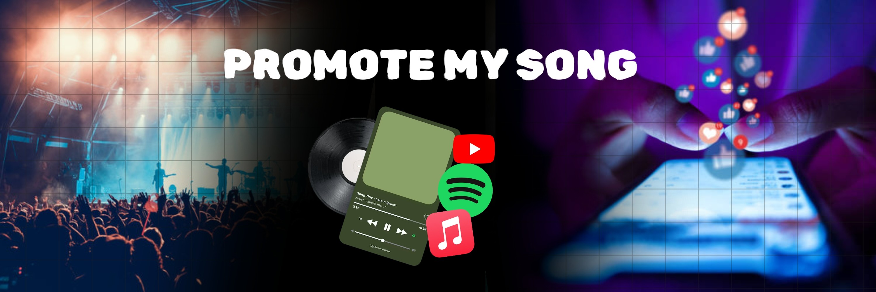 Template: Promote my Music