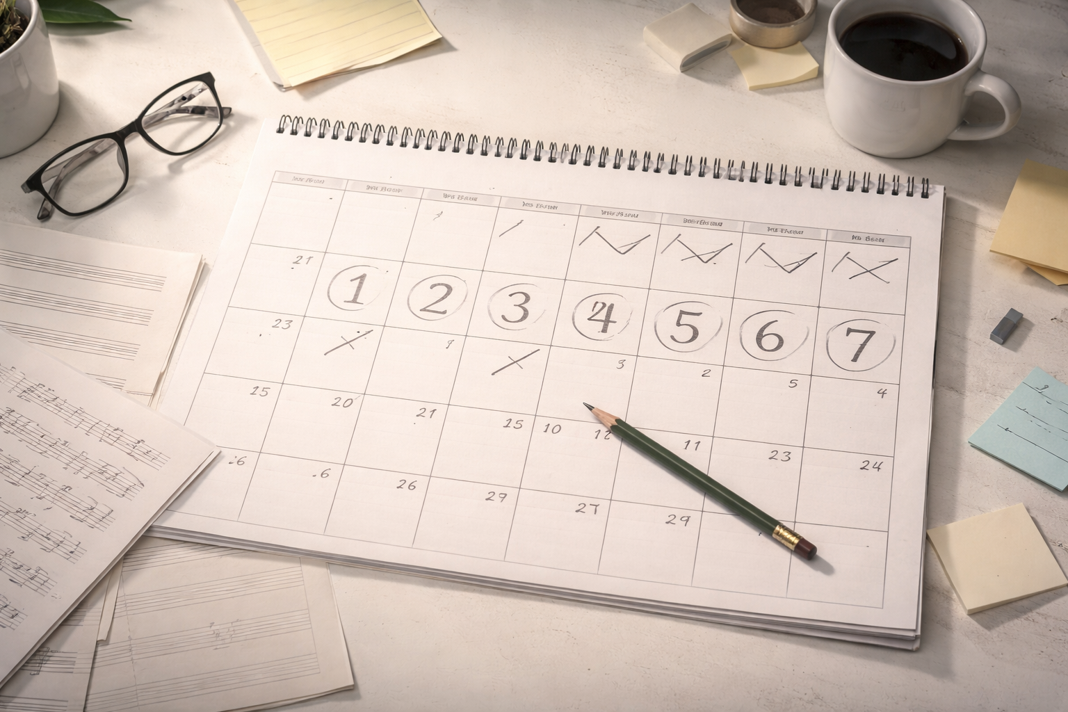 7 hét | 7 kórusmű