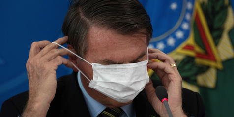 Imagen de la nota 'A pesar de Bolsonaro, los brasileros quieren la cuarentena'