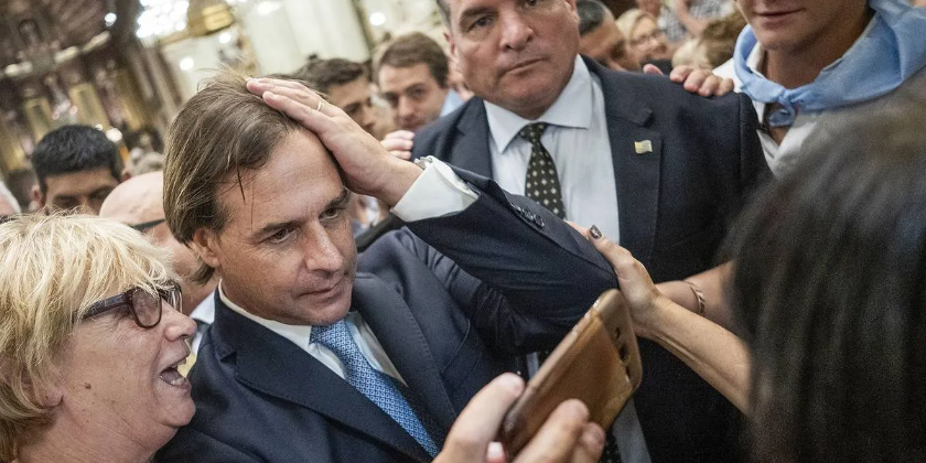 Imagen de la nota 'El Uruguay del presidente Lacalle: Escándalos en continuado'