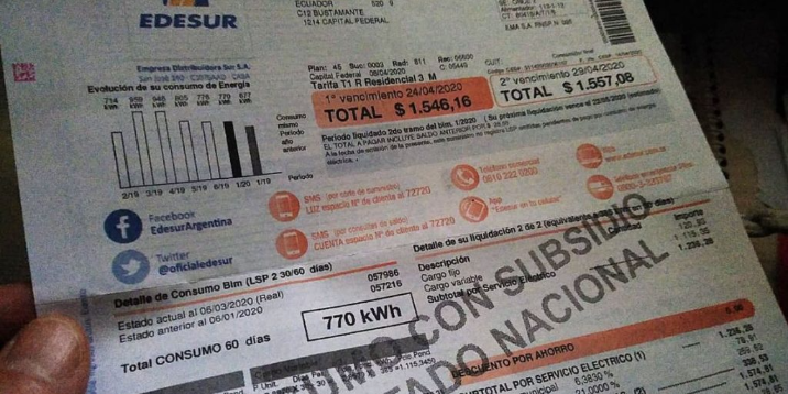 Imagen de la nota 'Infobae y su insólito argumento en contra de los subsidios a la energía'