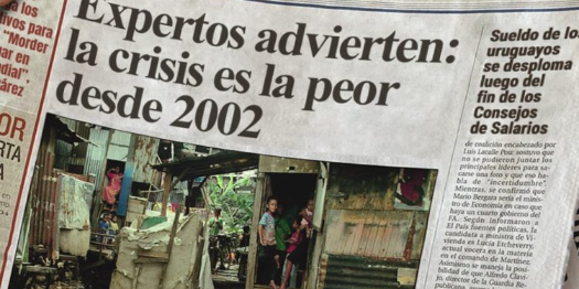 Imagen de la nota 'Uruguay, el país real que se trata de ocultar, pero se sufre a diario'