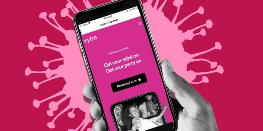 Imagen de la nota 'Vybe Together fue eliminada de Apple por promover fiestas clandestinas'