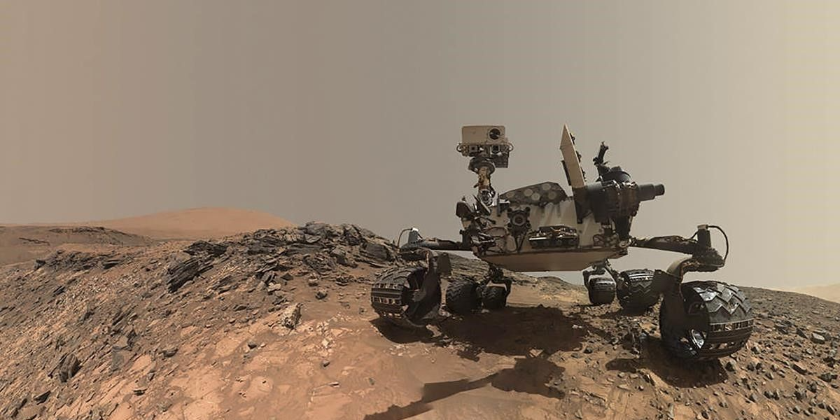 Imagen de la nota 'Un nuevo paso hacia el planeta rojo: El rover logró aterrizar con éxito en Marte'