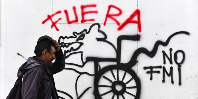 Imagen de la nota 'Las garras del FMI sobre Latinoamérica'