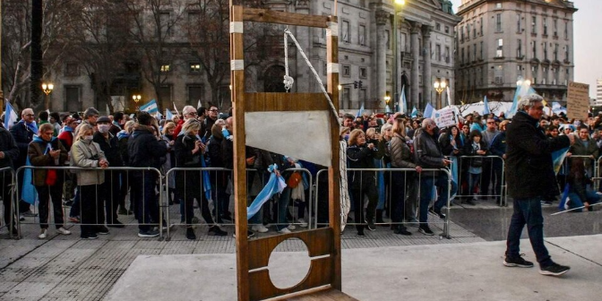 Imagen de la nota 'El ajuste y la guillotina'