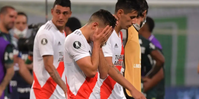 Imagen de la nota 'Copa Libertadores: River y una épica que no alcanzó para eliminar a Palmeiras'
