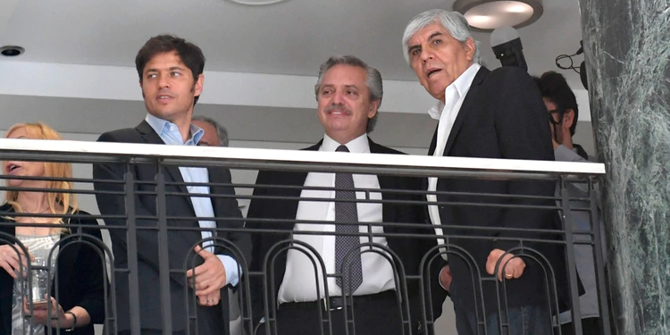 Imagen de la nota 'Fernández y Camioneros contra el coronavirus'