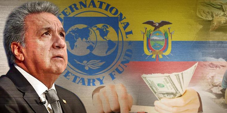 Imagen de la nota '¿Qué dejó el FMI en su paso por Ecuador?'