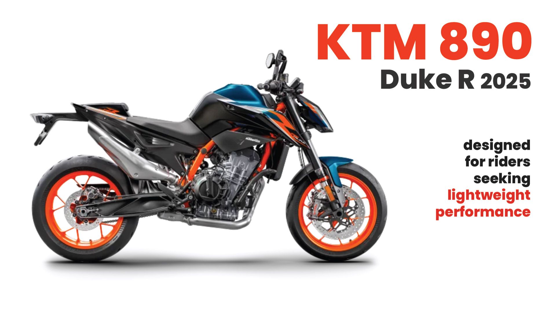 KTM 890 Duke R 2025: Lightweight Performance for Global Markets