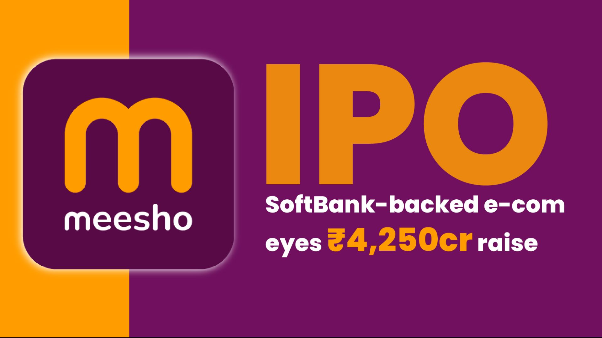 Meesho IPO: E-commerce firm aims ₹6,600 crore raise and $7–8 billion valuation