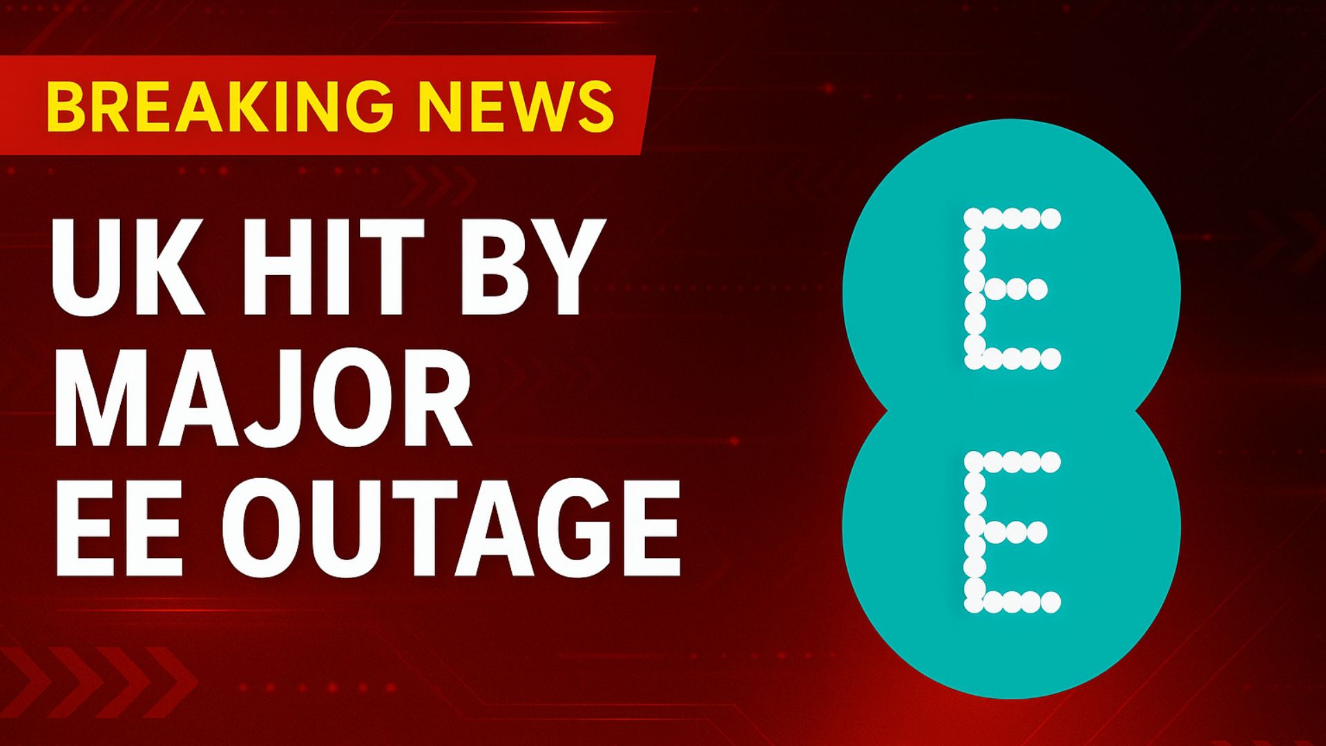 EE Mobile and Broadband Users Hit by Widespread Service Outage Across the UK