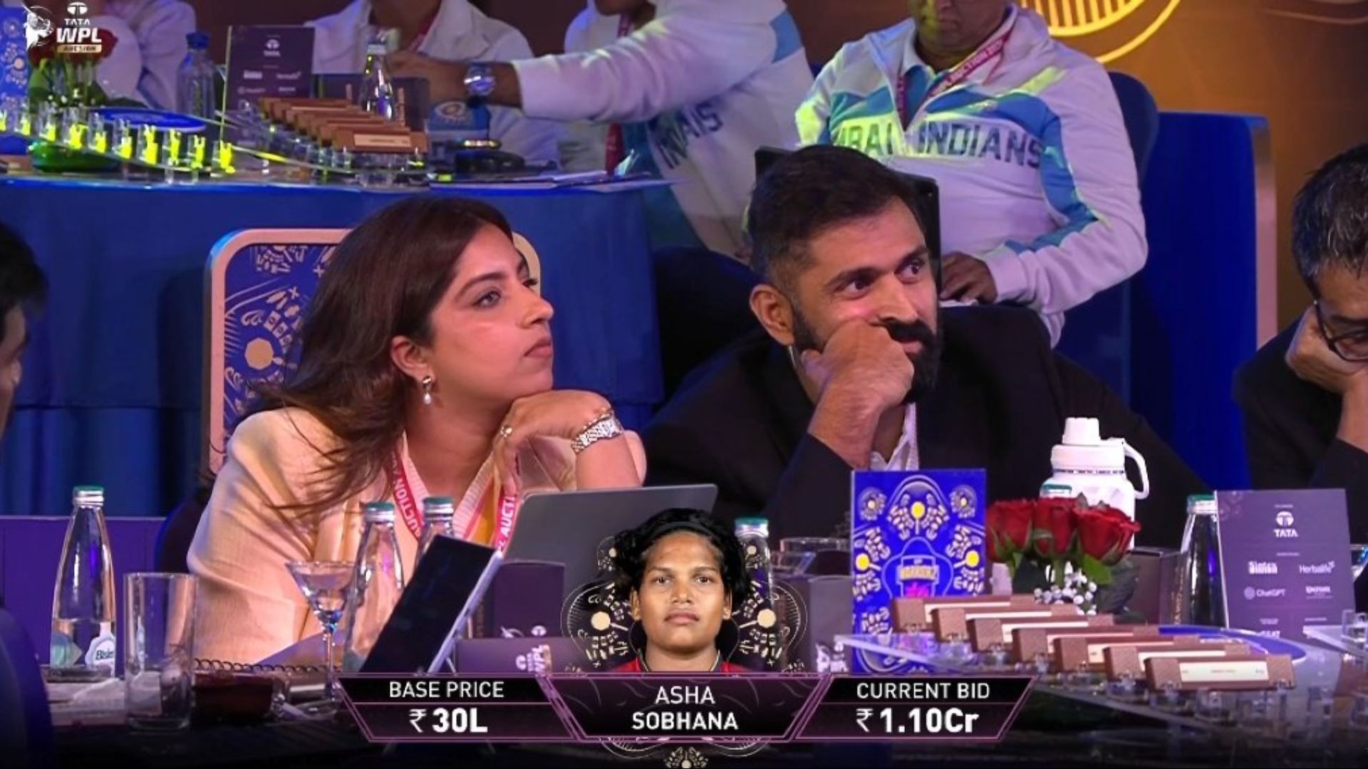 Asha Sobhana Sold to UP Warriorz for ₹1.10 Crore in WPL Auction