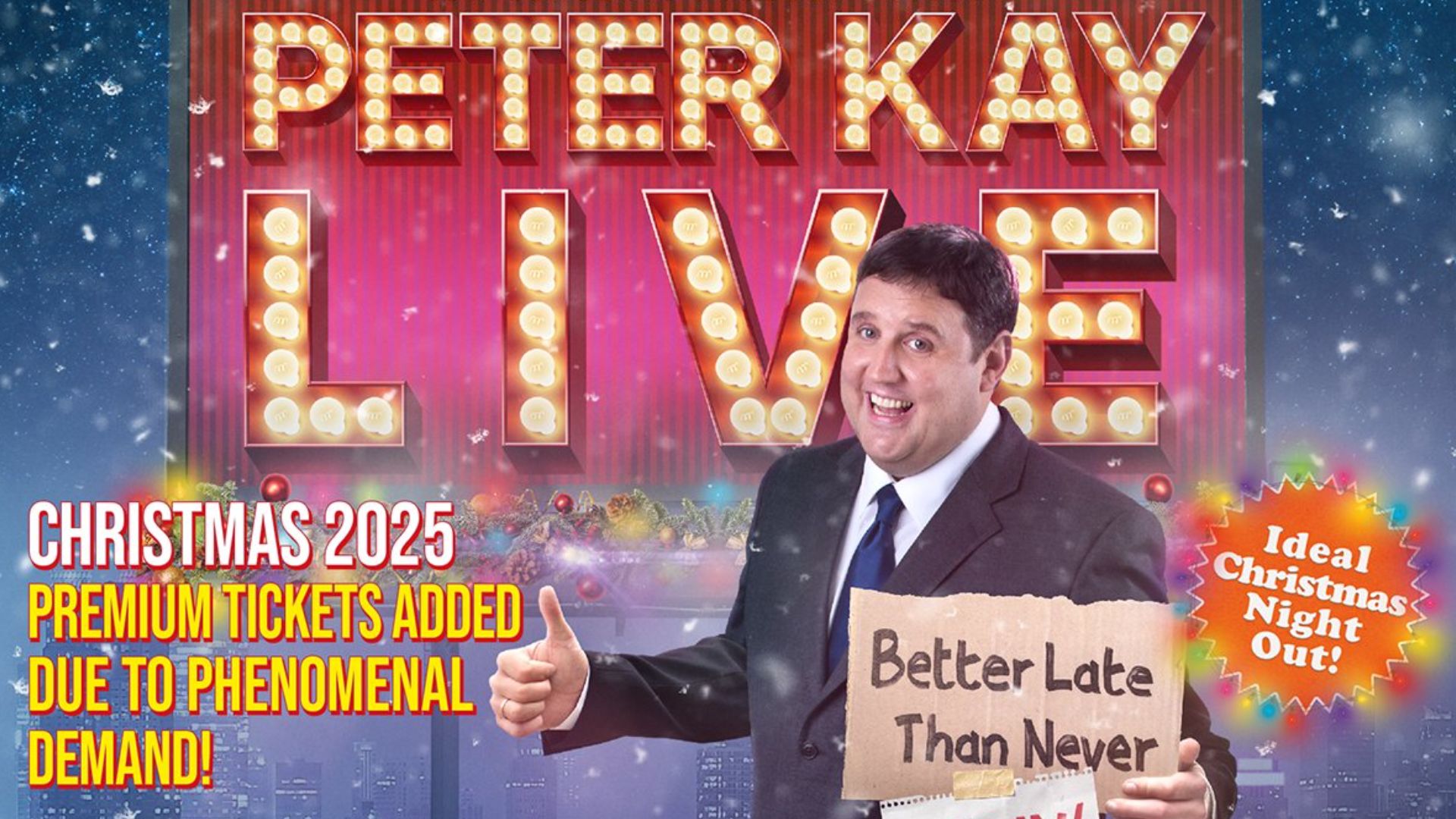 Peter Kay’s Big Comeback Shows Spark Nationwide Frenzy Across the UK