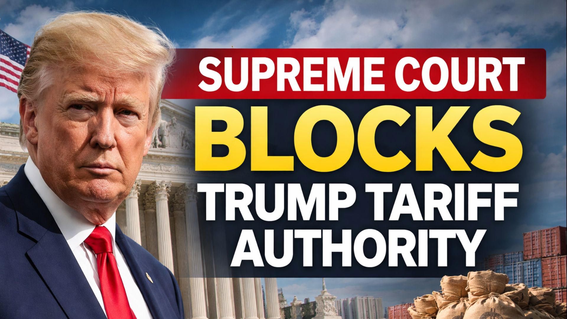 Supreme Court Blocks Trump’s Broad Tariff Authority in Landmark Ruling