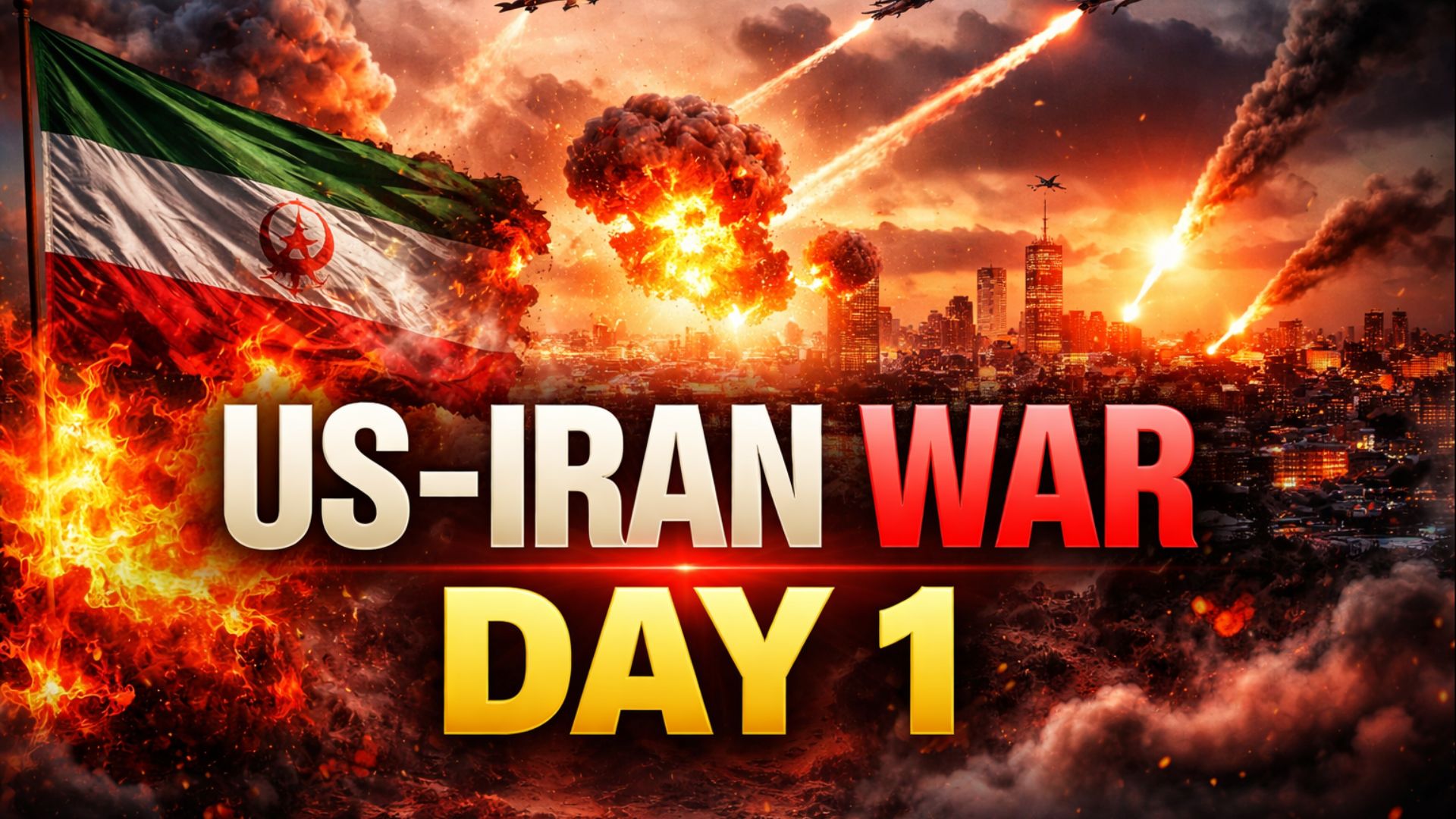 War Ignites: US-Iran Conflict Breaks Out with Major First-Day Strikes