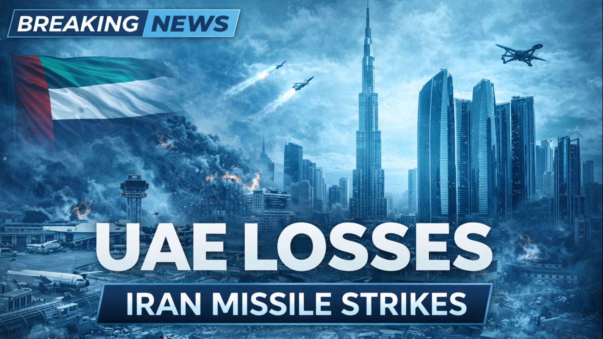 UAE Suffers Civilian and Infrastructure Losses Amid Iranian Retaliation