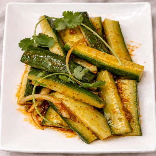 Spicy Cucumber Salad