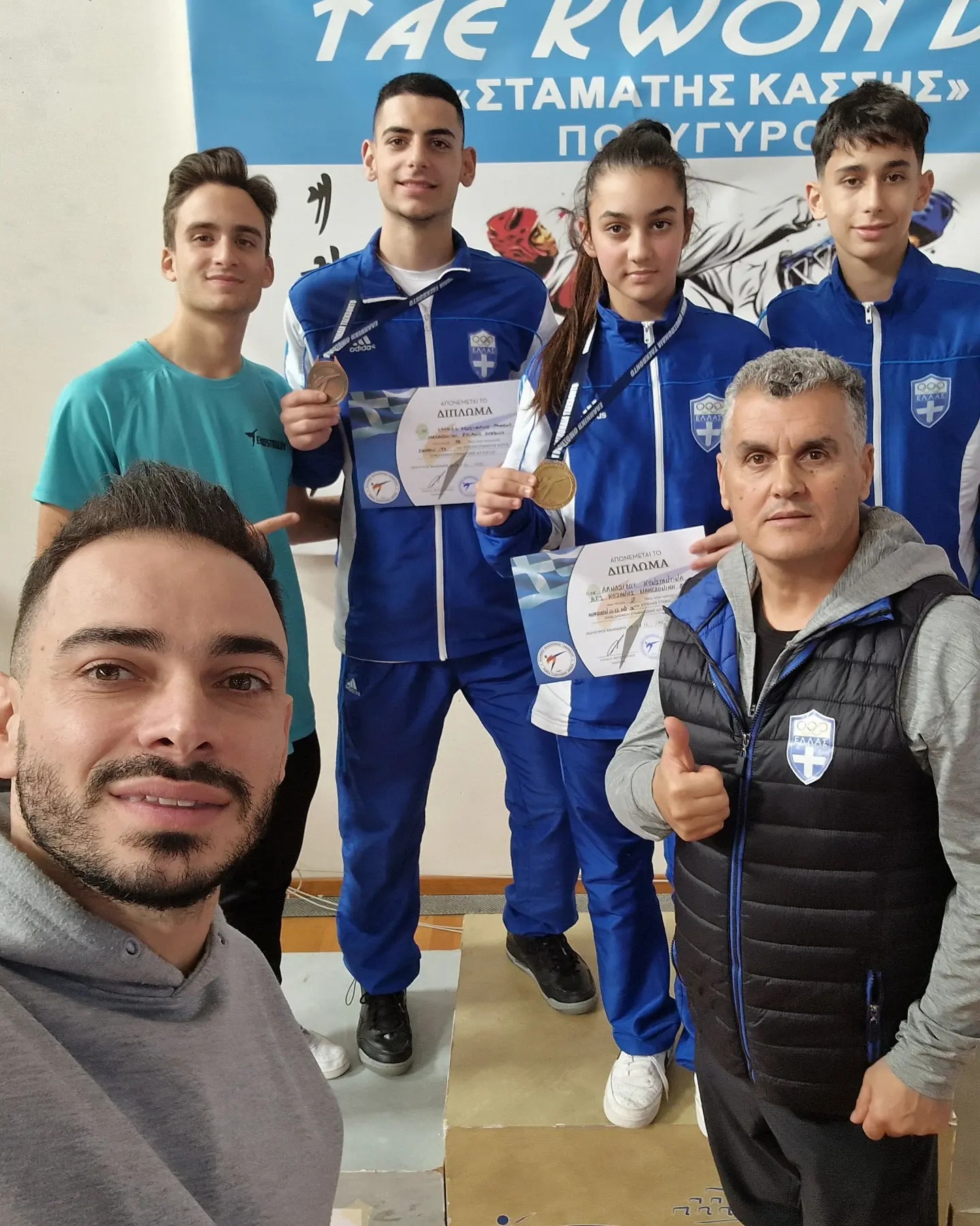 2 μετάλλια στο πανελλήνιο κύπελλο Σταμάτης Κάσσης