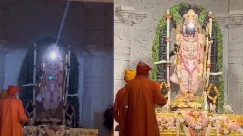 सूर्य किरणों से हुआ प्रभु श्रीराम का तिलक, ह्रदय को प्रफुल्लित कर देगा