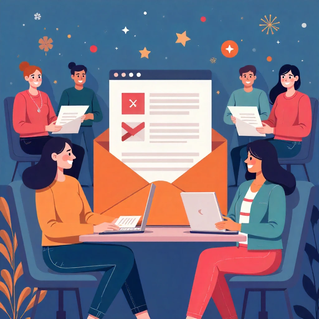 Success visualization showing transformation from manual to automated newsletter creation