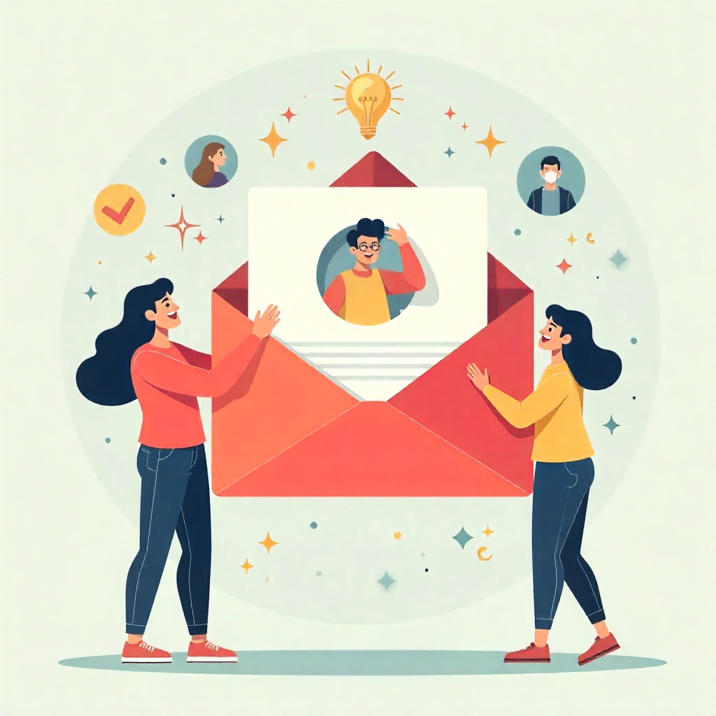 Modern workspace showing AI newsletter automation dashboard with analytics and automated workflows