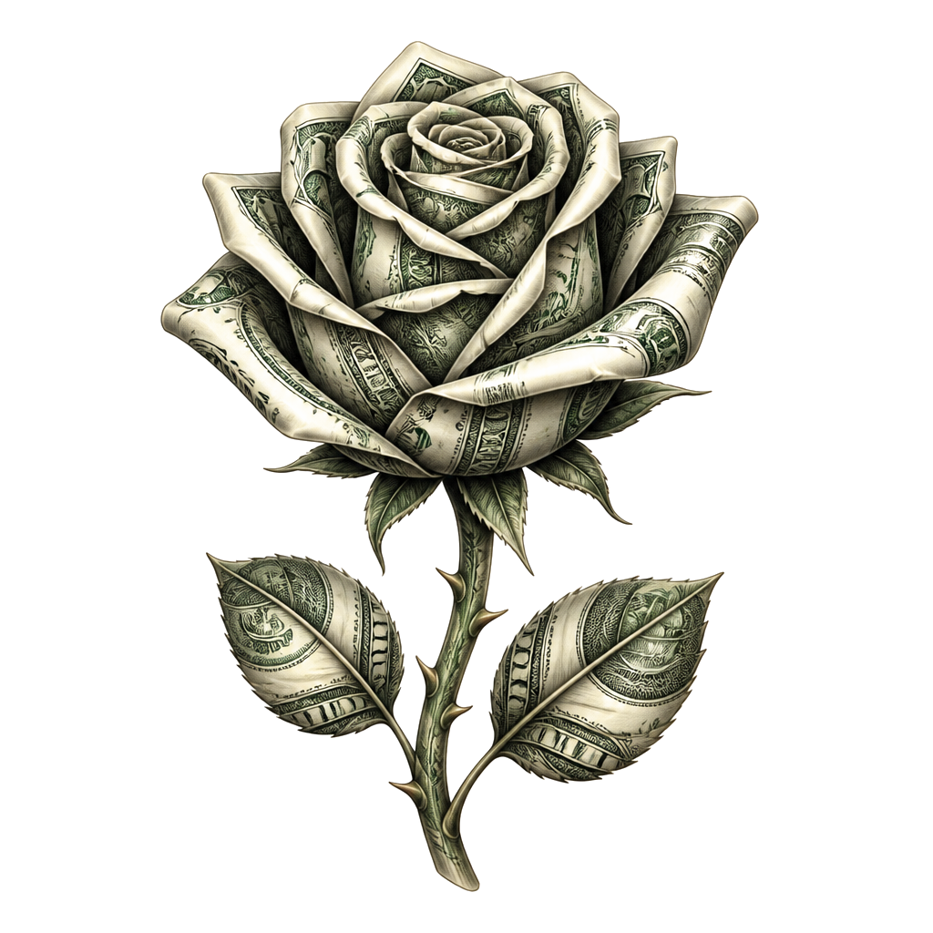 A money rose
