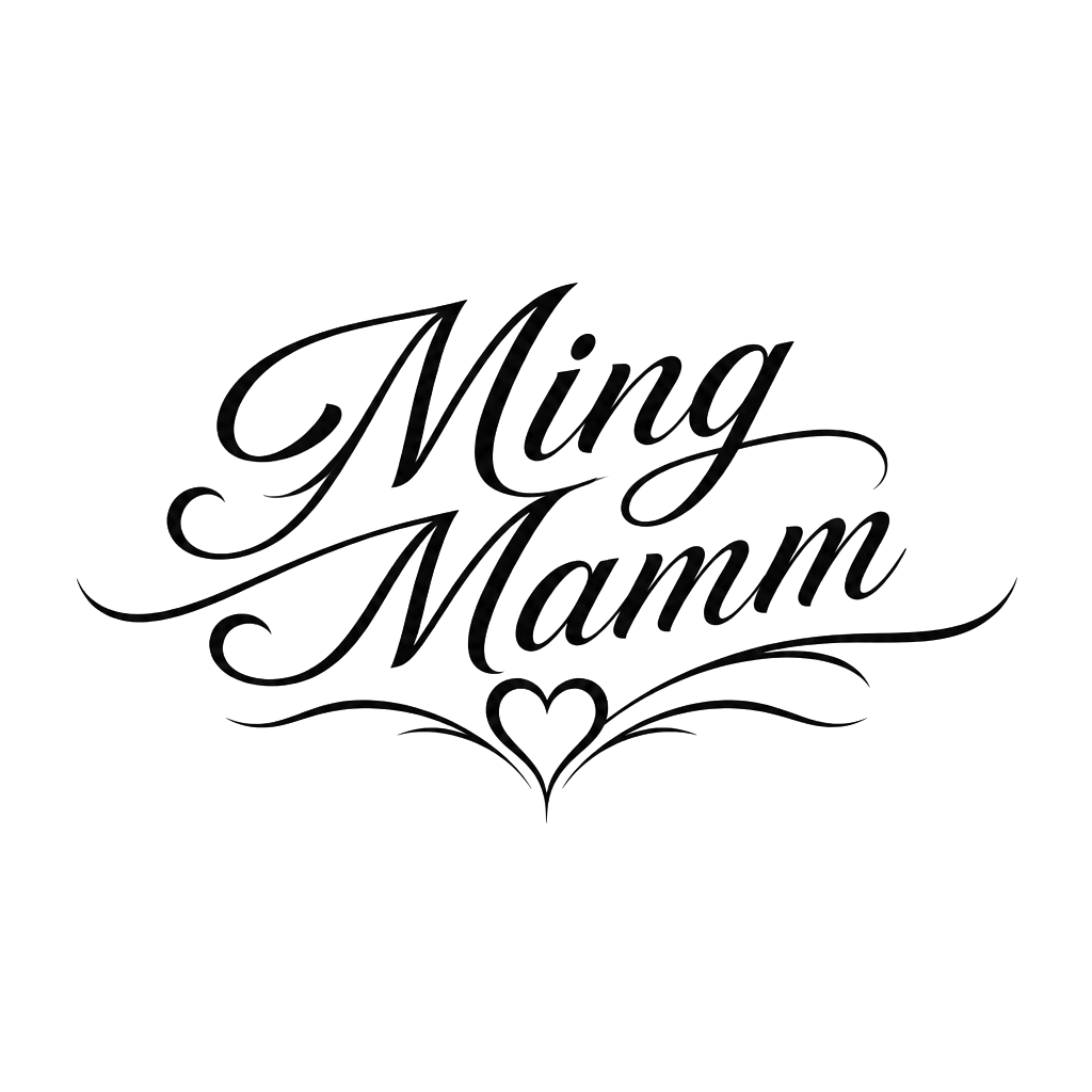 Ich hätte gerne einen Schriftzug für ein Erinnerungs tattoo in dem ming Mamm oder nur Mamm steht. 
Ich habe meine Mutter immer mamm oder Ming mamm genannt. Es soll für einen Mann bestimmt sein