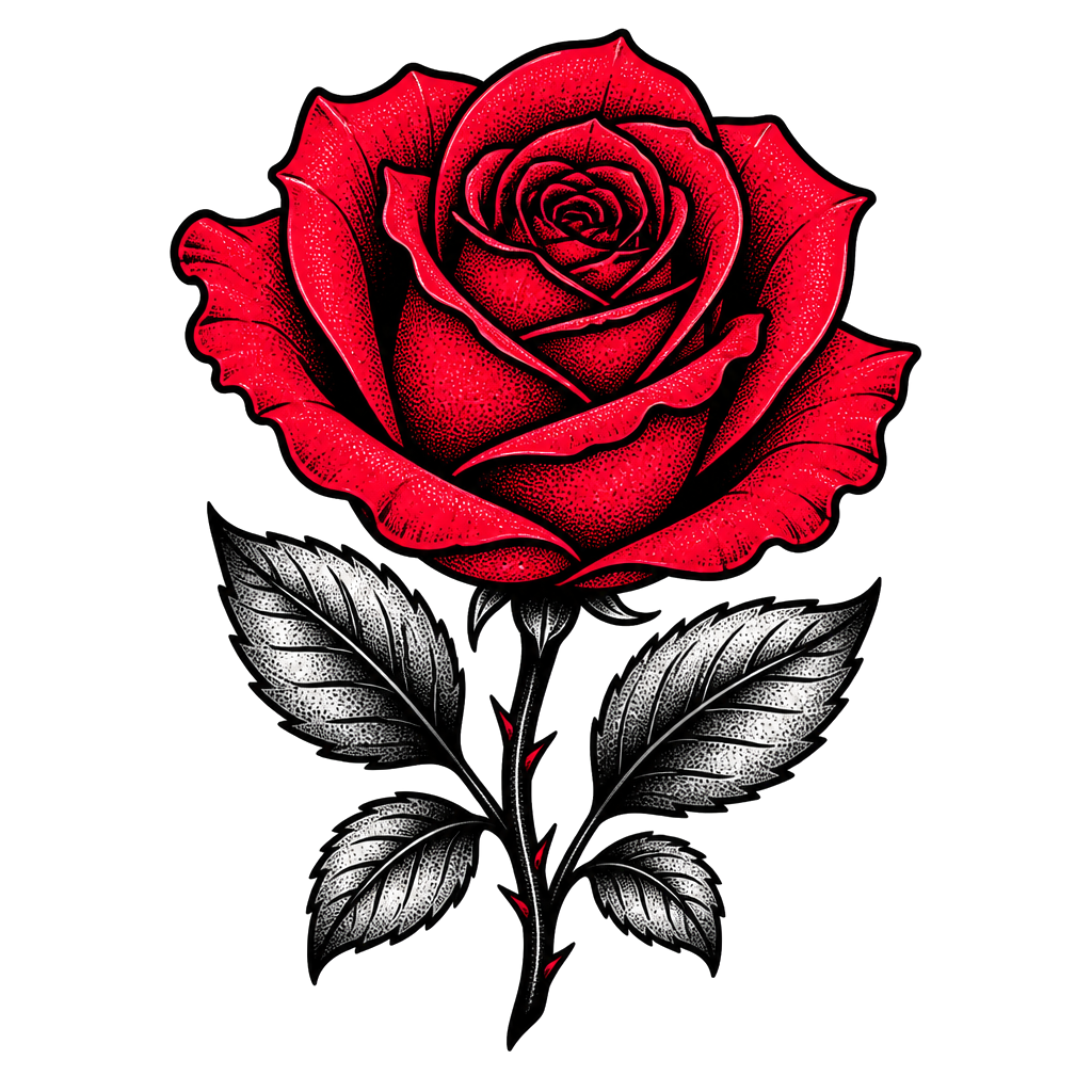 Rose red