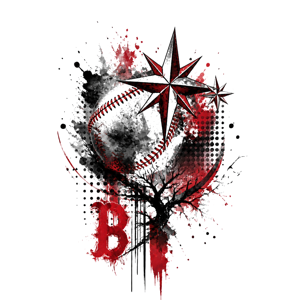Baseball inspired tattoo including Boston Red Sox my last name ‘Gardner’