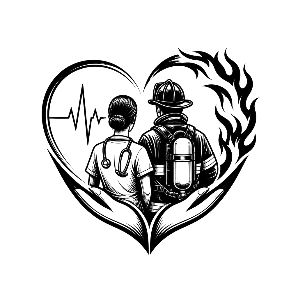 Daughter is a nurse and son is a firefighter, want something about both of them and their careers