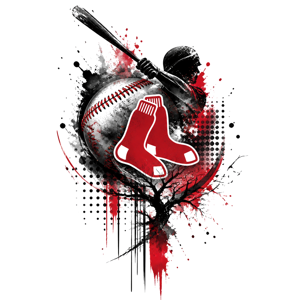 Baseball inspired tattoo including Boston Red Sox my last name ‘Gardner’