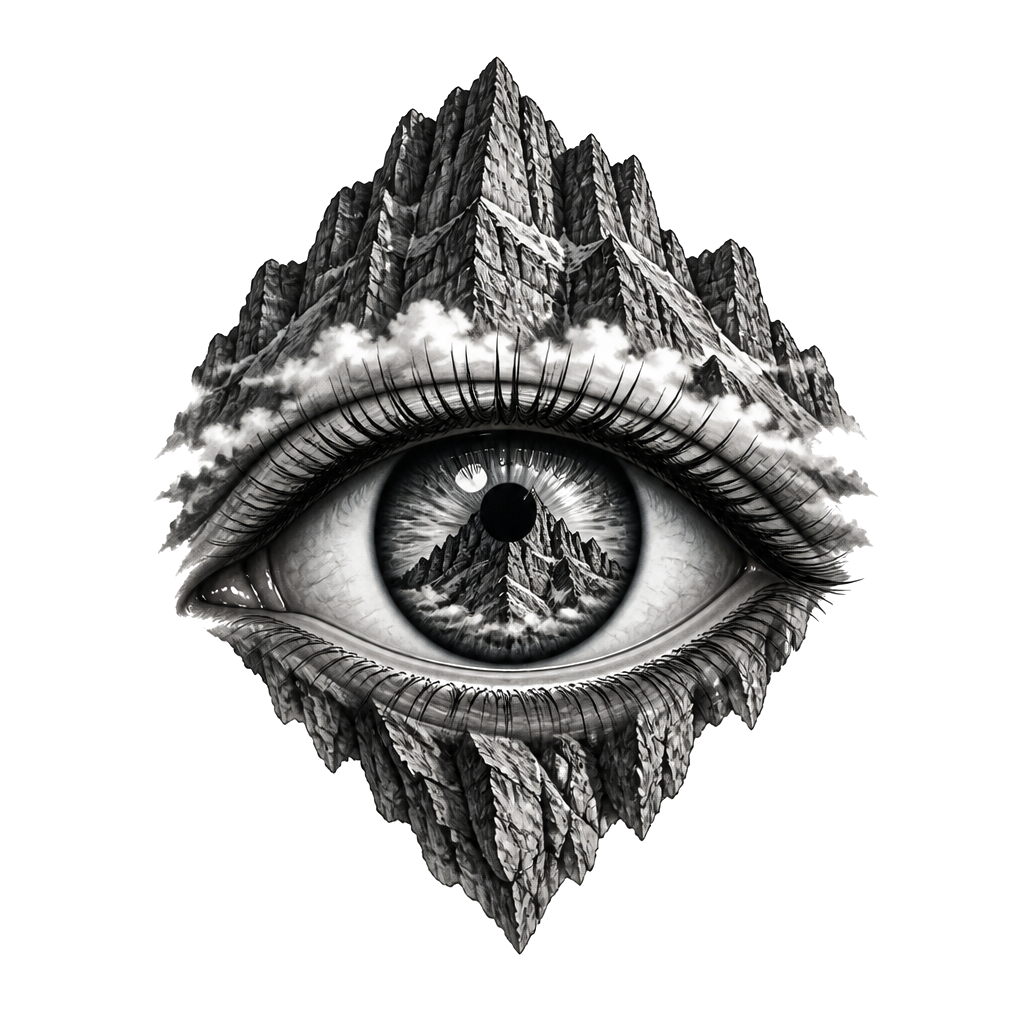 ein auge und in auge der glärnisch berg