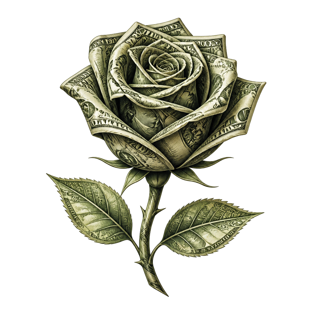 A money rose