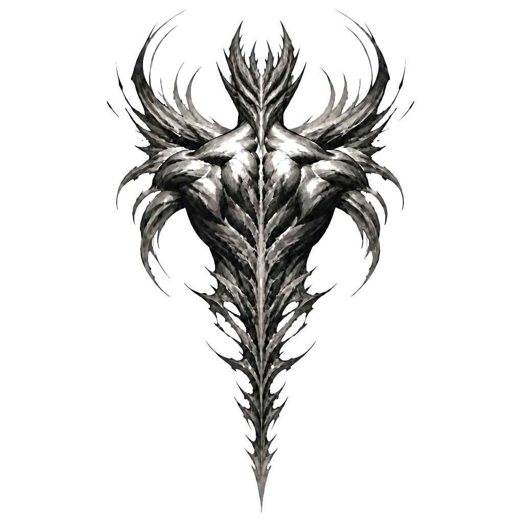 Want a tattoo that covers upper portion on my back down into the spine something showing strength
