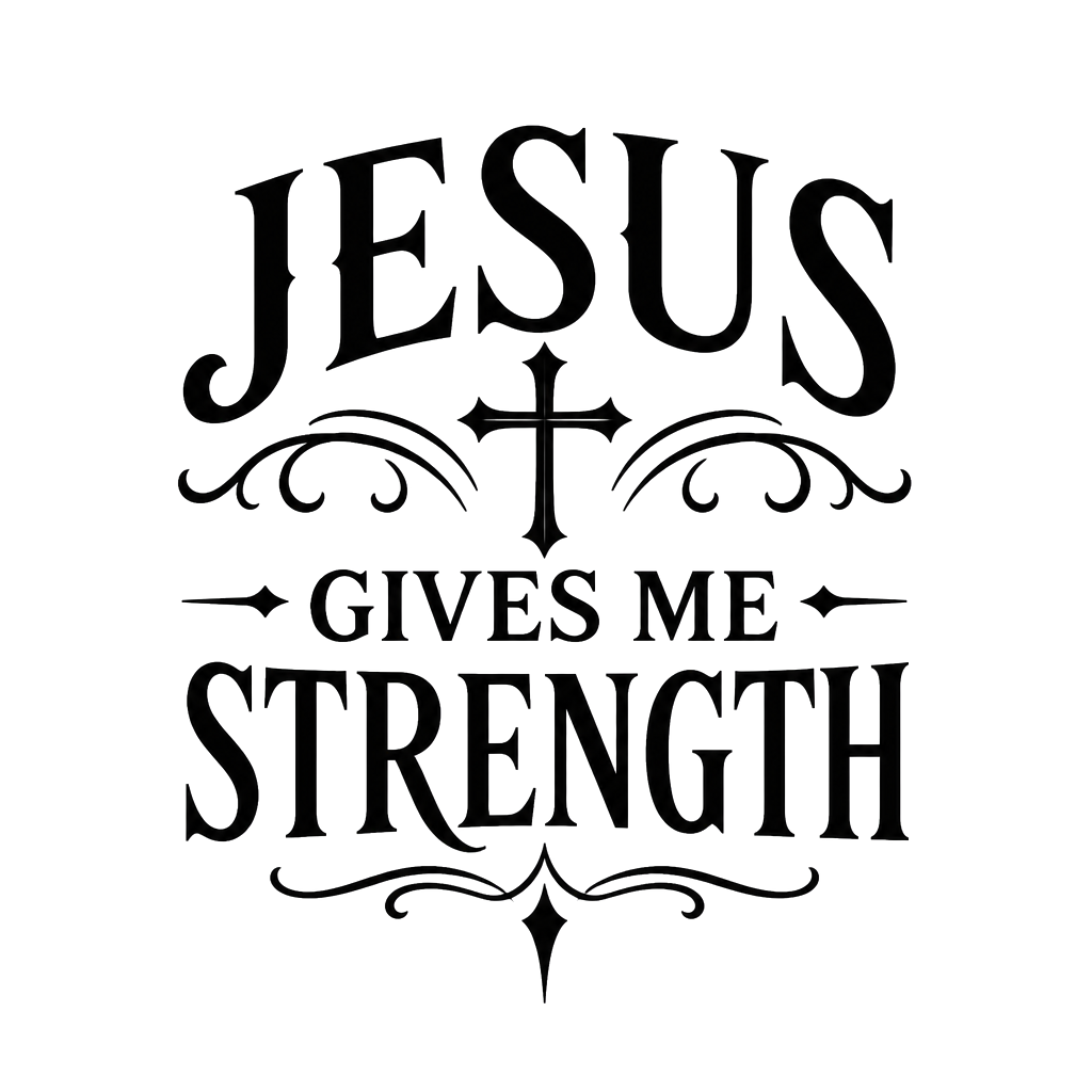 Jesus gives me strength in Roman’s no pictures just words
