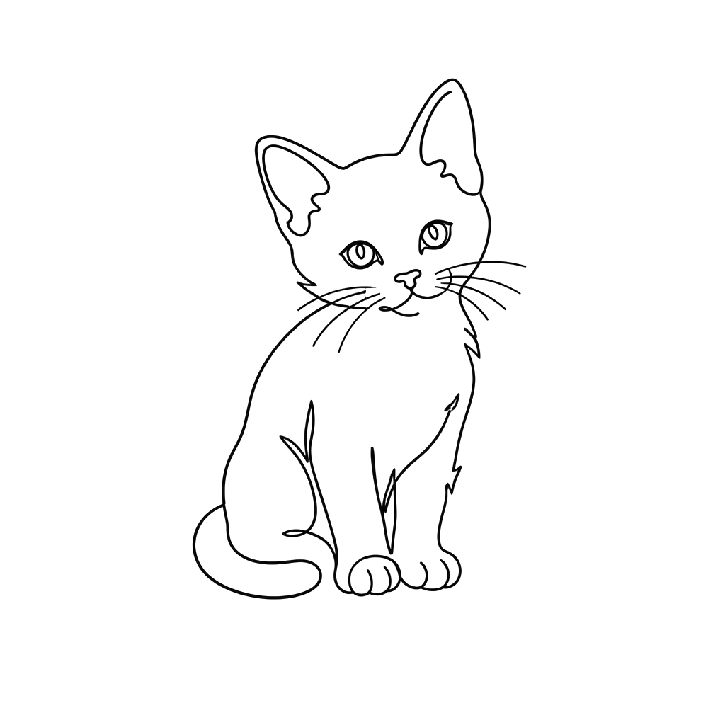 A kitten