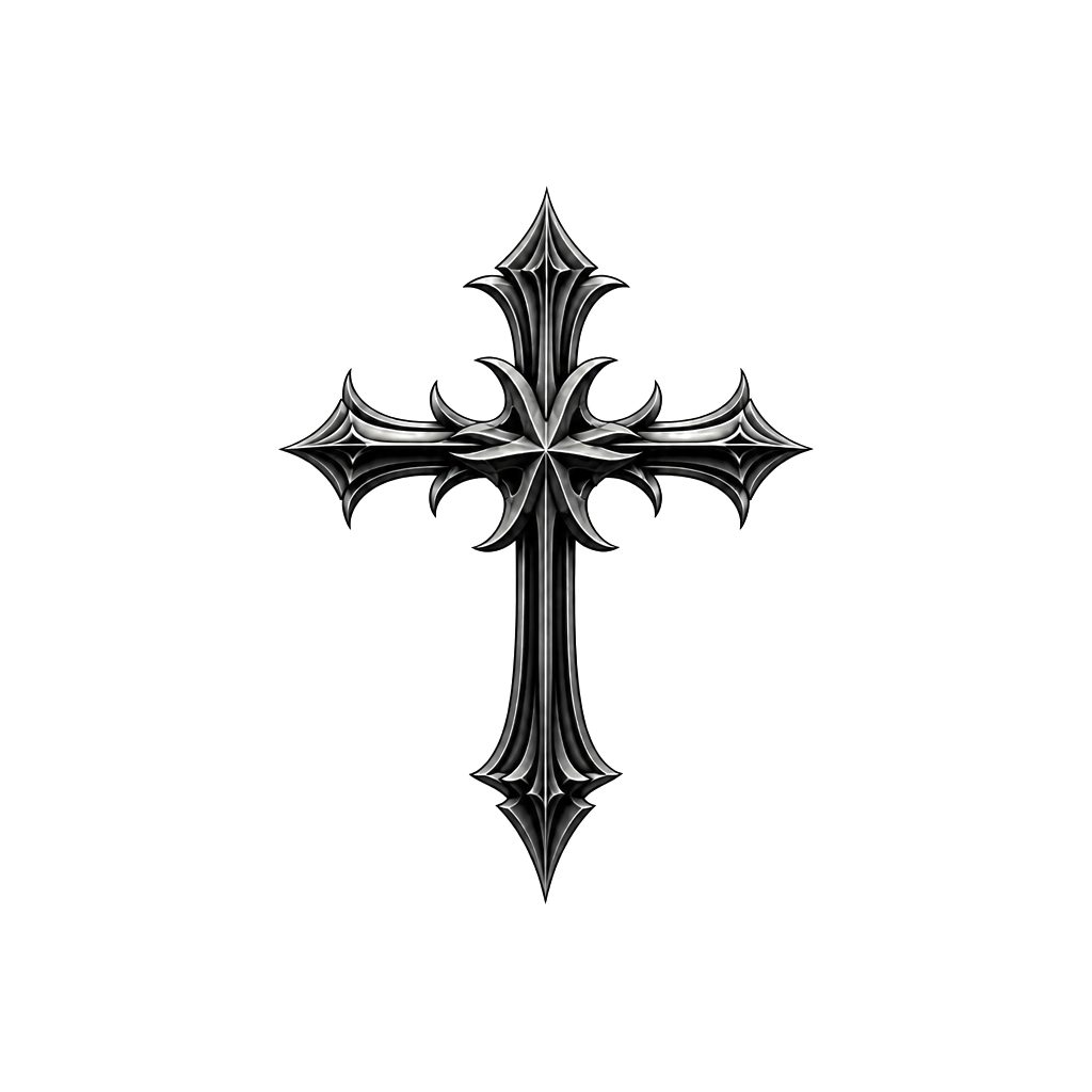 A unique cross design