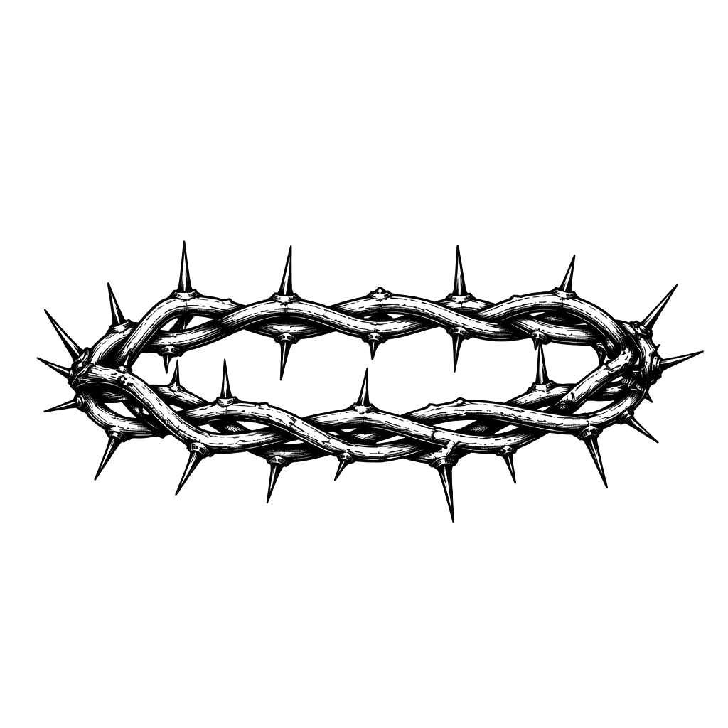jesus thorns crown, only the crown nothing else, make it so it can wrap around my wrist