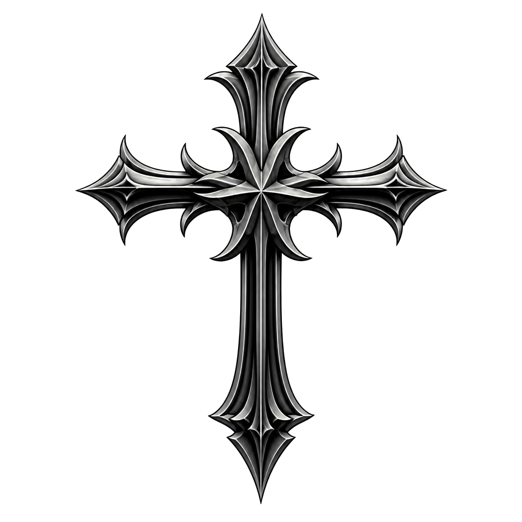 A unique cross design