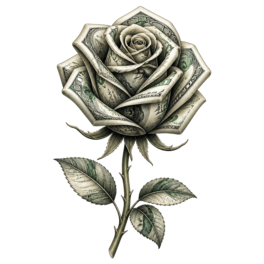 A money rose