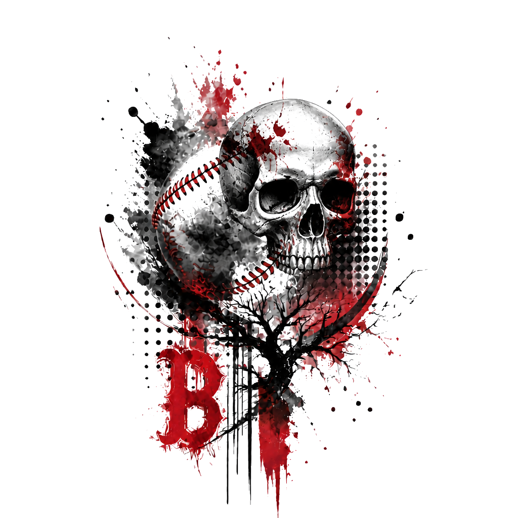 Baseball inspired tattoo including Boston Red Sox my last name ‘Gardner’